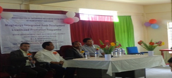 Inauguration of the EFC at Mawshynrut Block